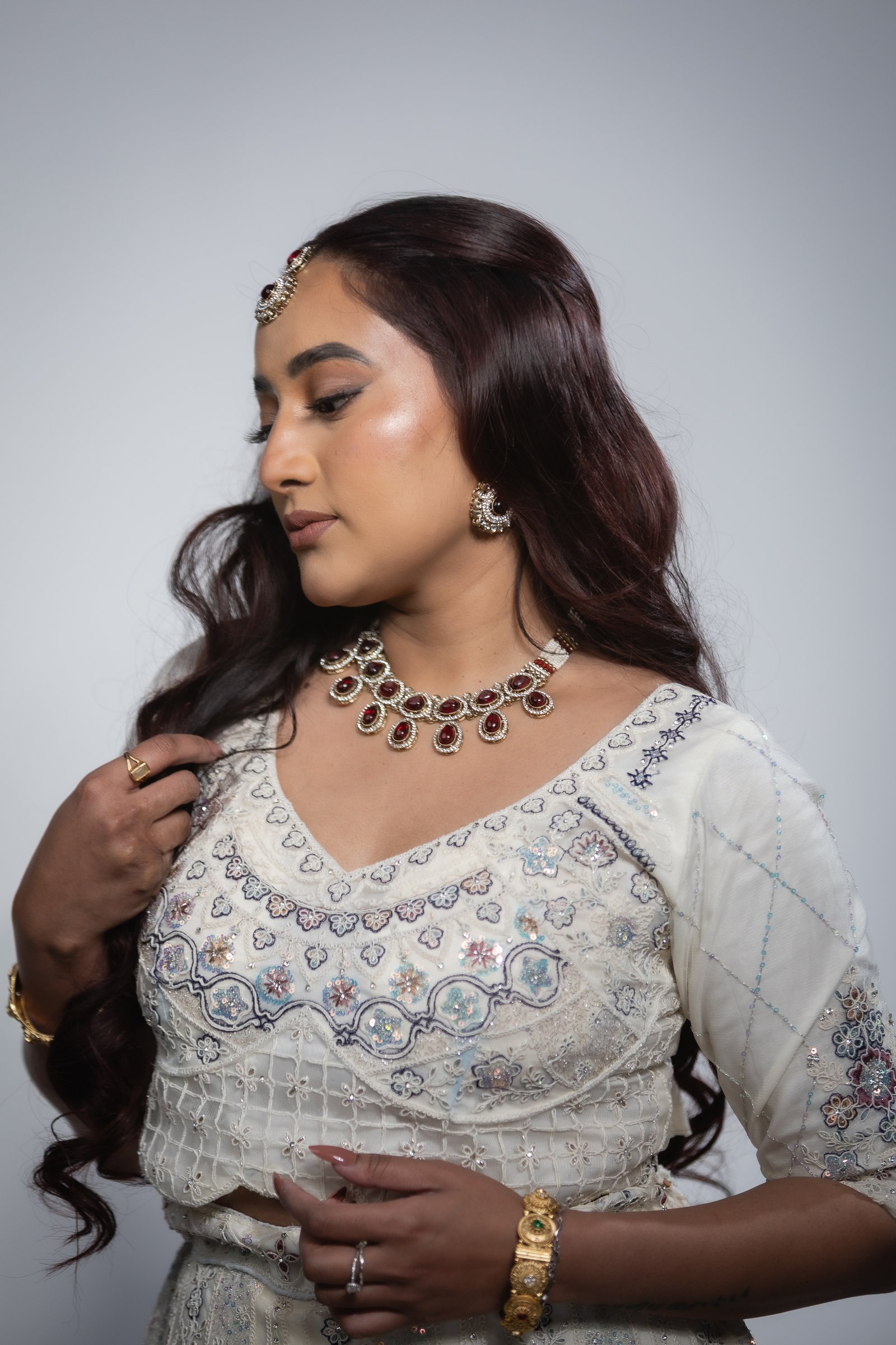 Suvy Academy makeup portfolio look 3